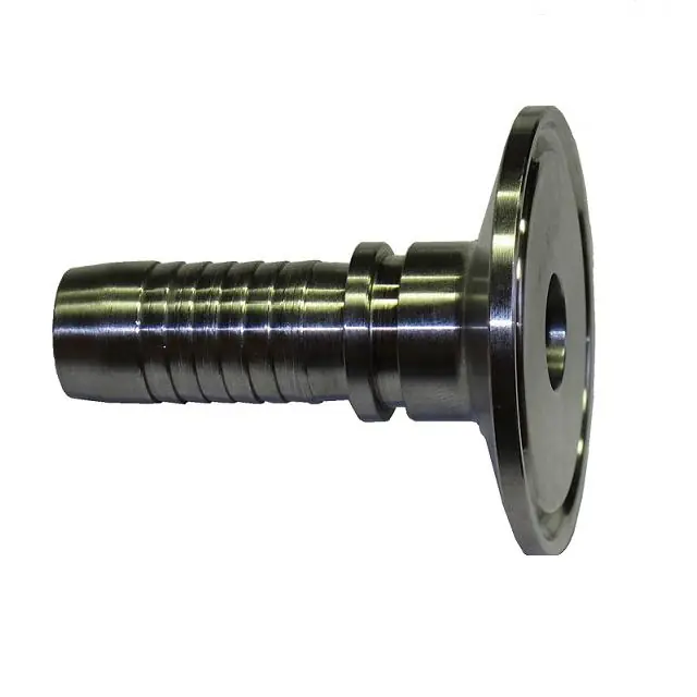 Must-Have CLAMP 316L, TRN SE ZÁMKEM DIN 2817 - zářezný trn 40 mm hrdlo Clamp 50,5mm DIN32676 (Ra<0,4 um)