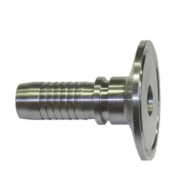 Víkendová Akce CLAMP 304L, TRN SE ZÁMKEM DIN 2817 - zářezný trn 50 mm (2") hrdlo, Clamp 91 mm, 16 Bar, Ra<0,8 um)
