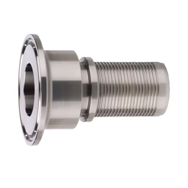 TRICLAMP DIN 32676 DIN 11866 A - DN 25 pro hadici 38mm (ID příruby 26,0 pr. talířku 50,5 mm) DIN 2817 Sleva
