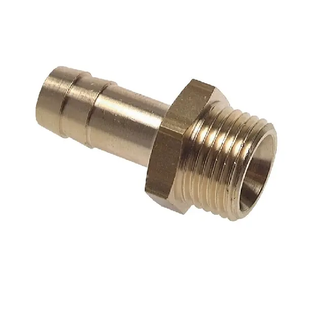HADICOVÝ TRN AG MS 58 ZÁŘEZNÝ PN16 Bar - vnější AG 1/2", trn 9 mm, CH=24 mm Aktuální