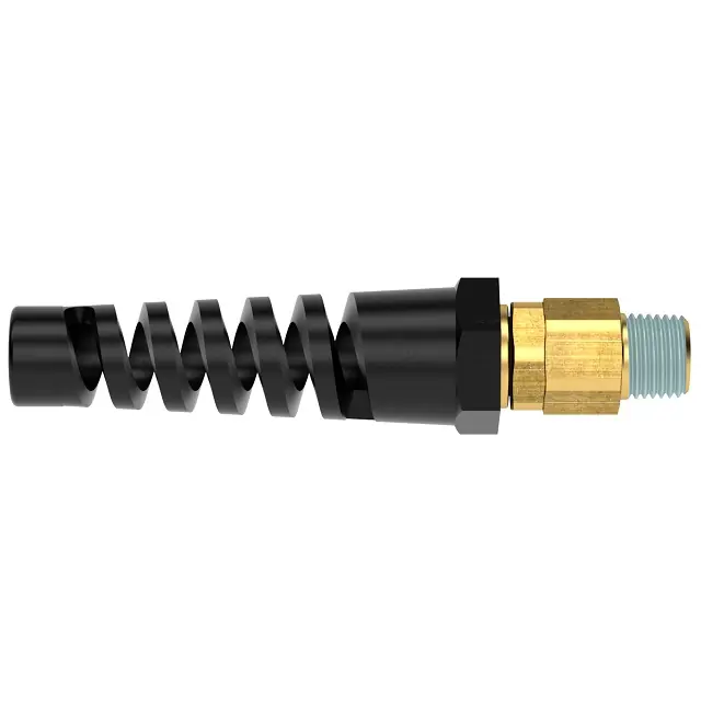 LÜDECKE PŘÍPOJKA DVK-AG OTOČNÁ - PA zakončovací ochrana hadic R 1/4 - 5/8 mm, JS 4,5 mm (-40/+85°C) Bezpečná Platba
