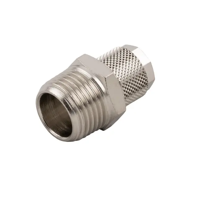 AIGNEP 1000 - PŘÍPOJKA PŘÍMÁ PUSH-ON s vnějším závitem R1/8" na 6/8 mm hadici Hit Sezóny