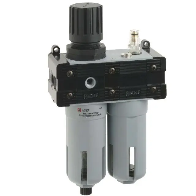 Bezpečná Platba AIGNEP T100 - Filtr+Regulátor+Lubrikátor - IG 1", 50 mikrónů, 0-8 bar, S/M, FR+L3