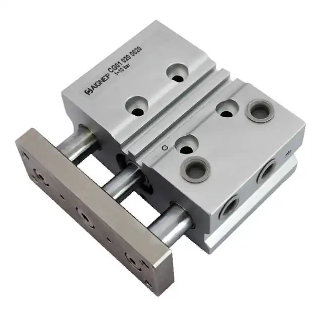 AIGNEP CG01 DVOJČINNÝ MAGNETICKÝ VÁLEC s 3 vedením -ø16 zdvih 200mm, S=88,7/T=66,5 (N/5 Bar) Tovární Cena