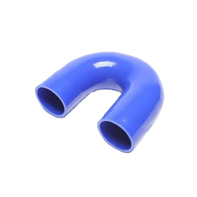 Nakupujte Hned 19 KOLENO SILIKONOVÉ 180° - D 19/ 100-100 mm, modré, CL=49 mm (-60°/+180°C)