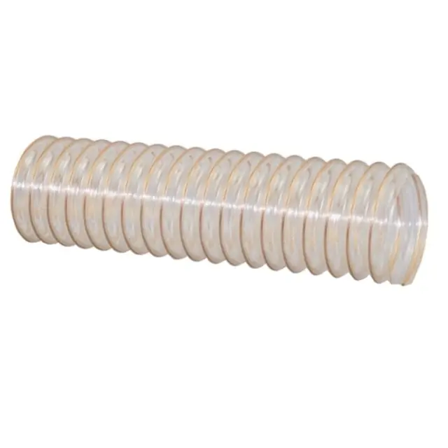 ESPIROFLEX 180/185,4 Flexadur PU-2M FOOD - Hadice pro odsávání mírně abr. mat., odolná hydrolýze (-35/+85°C) EU 10/2011, (0.7mm) Pouze Dnes