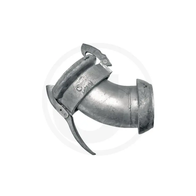 PERROT 45° ÚHLOVÁ SPOJKA - kompletní 6" spojka MP+VP trn DN 152 mm s háky a čepem Oblíbený