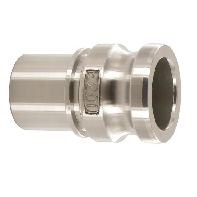 Výprodej KAMLOK SS MALE TRN 2817 - Vsuvka rychlospojky 38 mm, hladký SS hadicový trn 16 bar