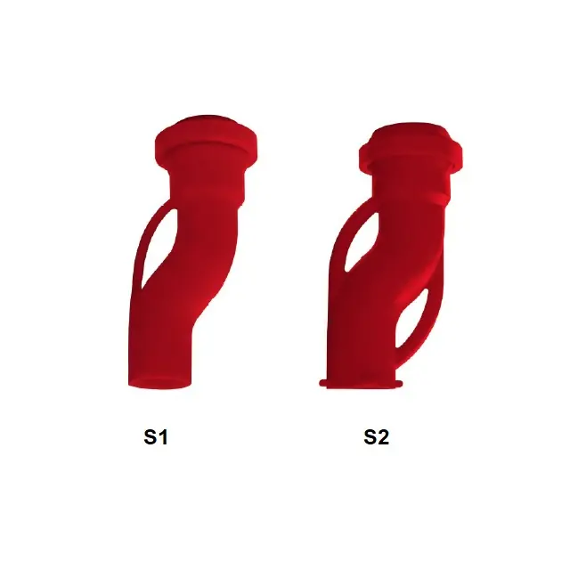 Poslední Šance BETO BRZDA S2/PU - Polyuretan. bezpečnostní brzda betonu DN125 (5.1/2"), červená se 2 uchy