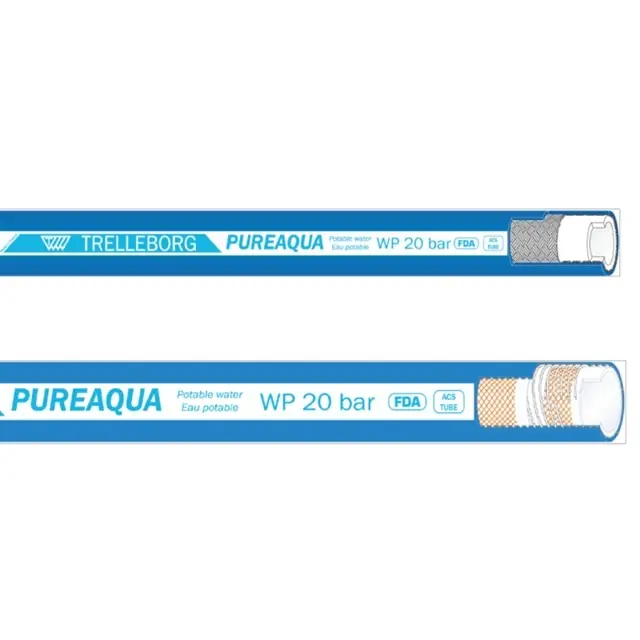 TRELLEBORG 13/23 AQUATEC PUREAQUA FDA WP20 BAR - hadice (1Ks= 20 m) pro pitnou vodu (-20°/+100°C) Oblíbený