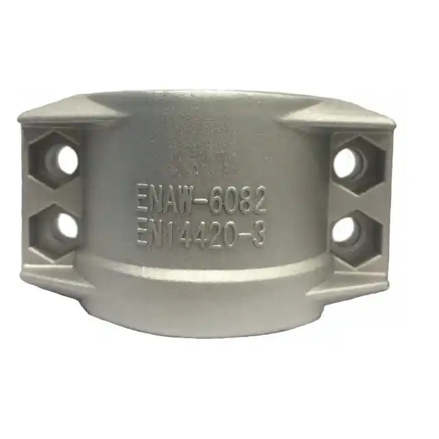 CLAMPS DIN 2817 AL - na hadice 50 x 10 mm, vnější rozměr 69 - 71 mm, EN 14420-3 Vysoce Kvalitní