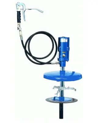 Mazací lis na stlačený vzduch 15 kg (240 - 270 mm, hadice 2 m, vozík 17004) Sezónní Sleva