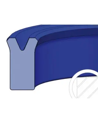Manžeta 10x20x8 MA25 AU95 Výhodná Nabídka