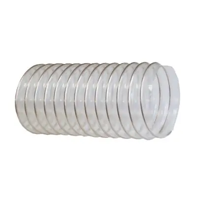 Speciální Cena HADICE FLEXADUR PU-1N O - Hadice pro odsávání mírně abrazivních materiálů, -40/+100°C, 80/86 mm