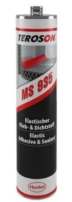 Dokud Zásoby Vydrží TEROSON MS 935 BK CR 290 ML -konstrukční lepidlo- MS polymer - černé