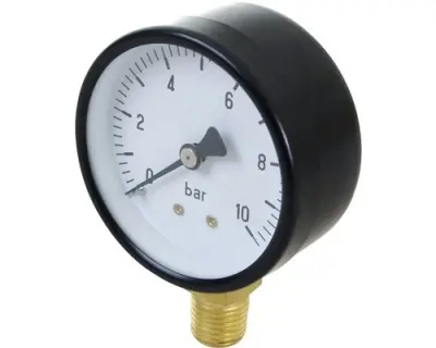 Výhodná Nabídka Manometr -1-0 Bar G1/2 SV pr.100mm černý pl.