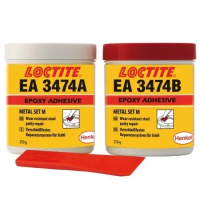 LOCTITE EA 3474 KT 500 G - epoxidové lepidlo - kovem plněné (ST4) Dokud Zásoby Vydrží