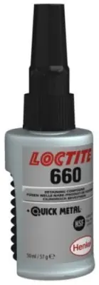 LOCTITE 660 50 ML - upěvňovač spojů VP (harmonika) Omezená Nabídka