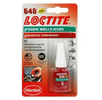 LOCTITE 648 BC 5ML - upevňovač spojů-VP- blistr Must-Have