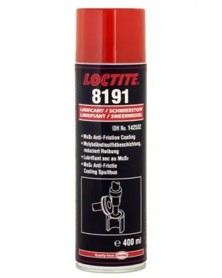 LOCTITE LB 8191 400 ML - suchý mazací povlak s MoS2 Poslední Šance