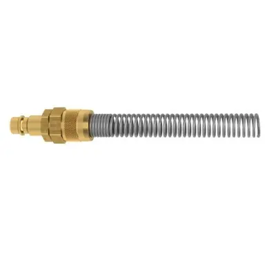 ES 6 SQF Rychlospojka trn s pružin.výstuhou ( na hadici 6x8 mm) Dokud Zásoby Vydrží