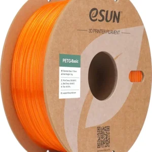 eSUN PETG-Basic Translucent Orange, 1,75 mm / 1000 g Výprodej