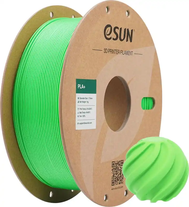 eSUN PLA+ RGB Green, 1,75 mm / 1000 g Vrácení Zdarma