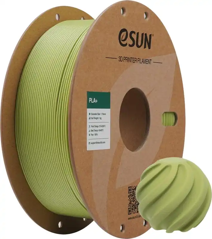 eSUN PLA+ Matcha Green, 1,75 mm / 1000 g Finální Výprodej