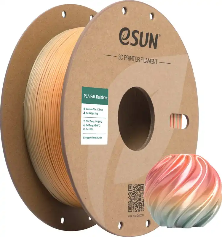Akční Nabídka eSUN PLA-Silk Rainbow Flaming Mountain, 1,75 mm / 1000 g