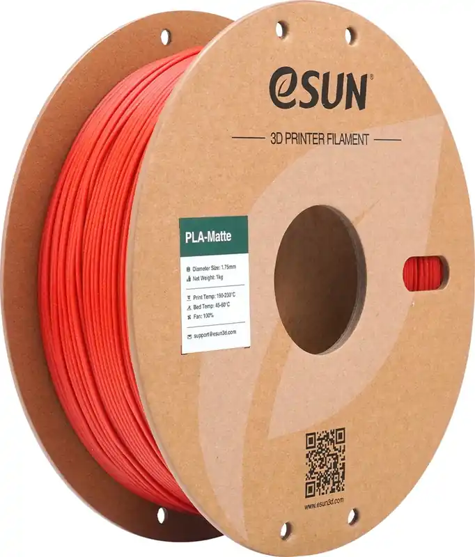 eSUN PLA-Matte Fire Engine Red, 1,75 mm / 1000 g Top Prodej