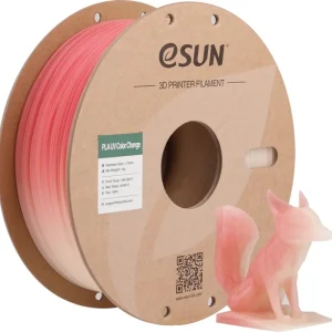 Tovární Cena eSUN PLA-UV Color Change Red, 1,75 mm / 1000 g