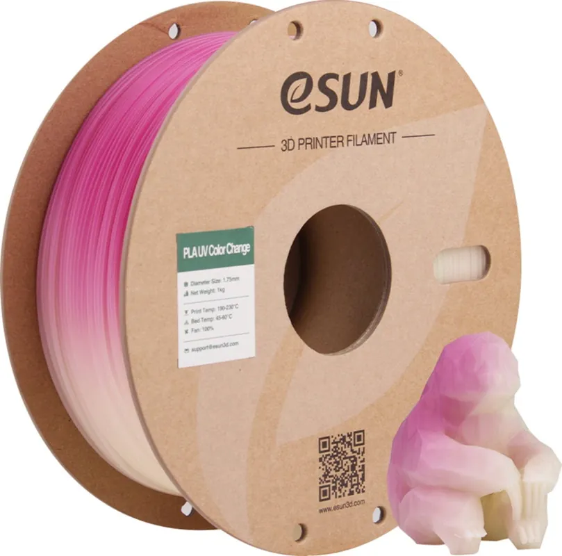 eSUN PLA-UV Color Change Fuchsia, 1,75 mm / 1000 g Aktuální