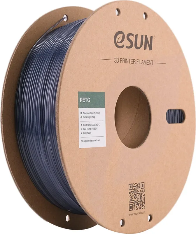 eSUN PETG Translucent Grey, 1,75 mm / 1000 g Finální Výprodej