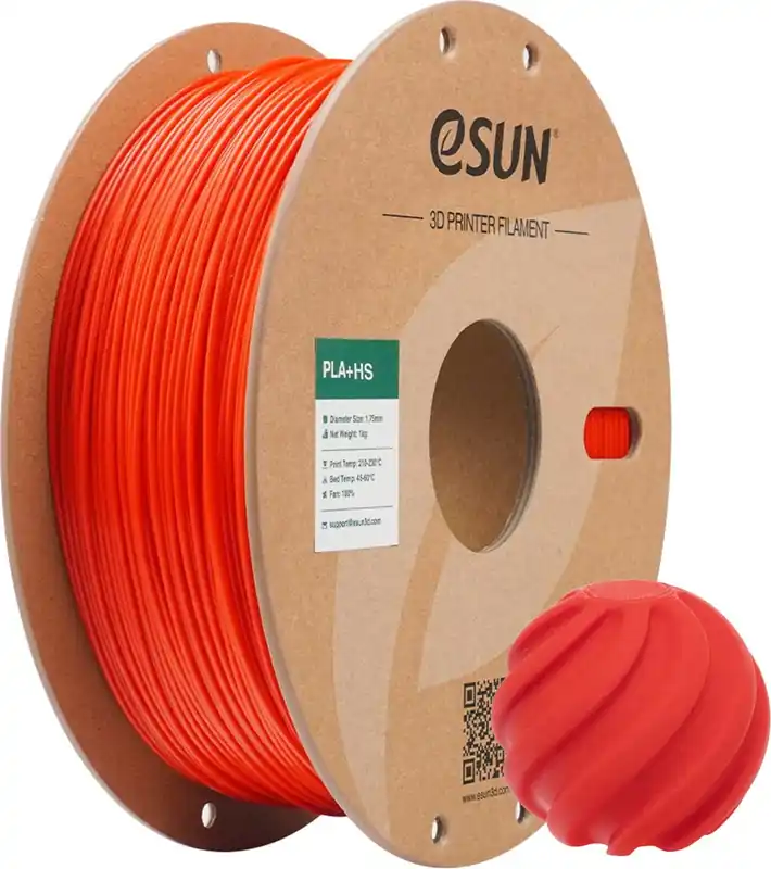 eSUN PLA+HS RGB Red, 1,75 mm / 1000 g Značkový