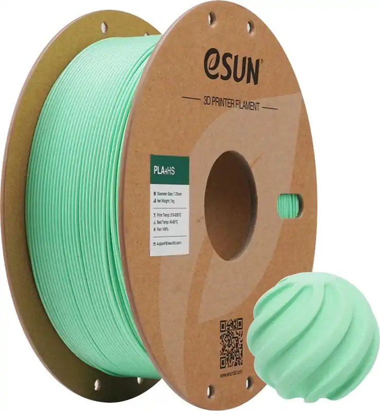 eSUN PLA+HS Mint Green, 1,75 mm / 1000 g Cenová Bomba