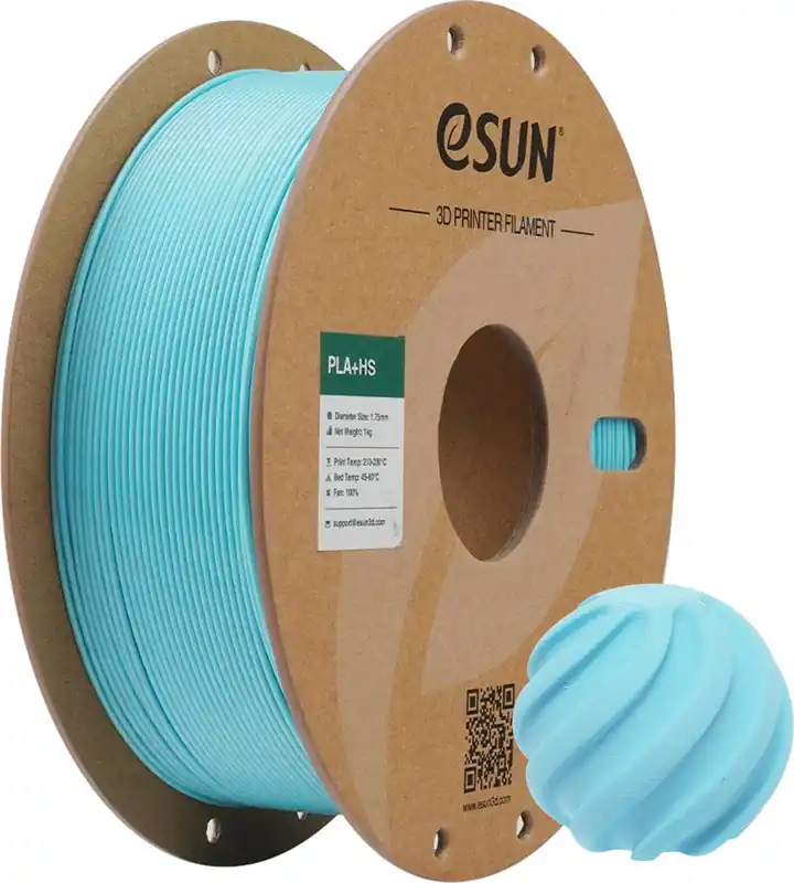 Odeslání Ihned eSUN PLA+HS Baby Blue, 1,75 mm / 1000 g