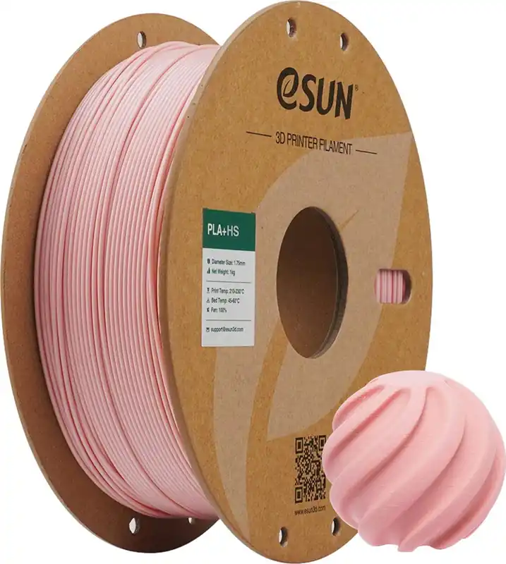 eSUN PLA+HS Peach Pink, 1,75 mm / 1000 g Zlevněný