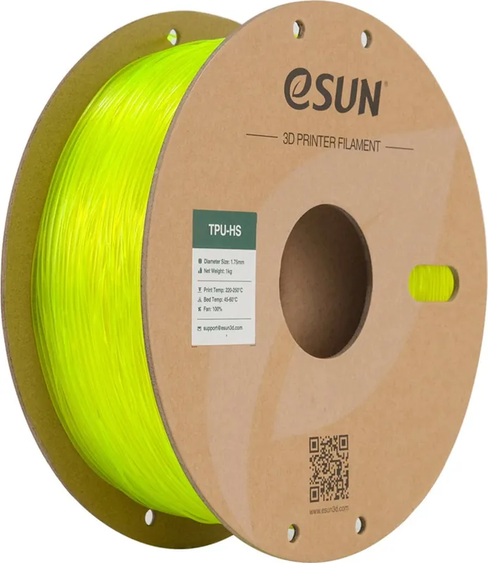 eSUN TPU-HS Fluorescent Yellow, 1,75 mm / 1000 g Cenová Bomba