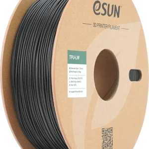 Expresní Doručení eSUN TPU-LW Black, 1,75 mm / 750 g