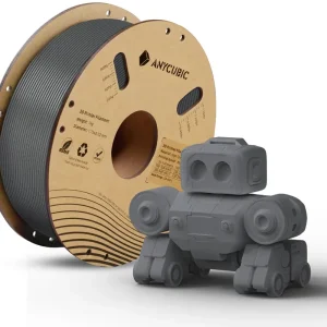 Zlevněný Anycubic PLA High Speed Texture Grey, 1,75 mm / 1000 g