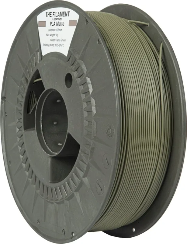 The Filament PLA Matte Camo Green, 1,75 mm / 1000 g Cenová Bomba
