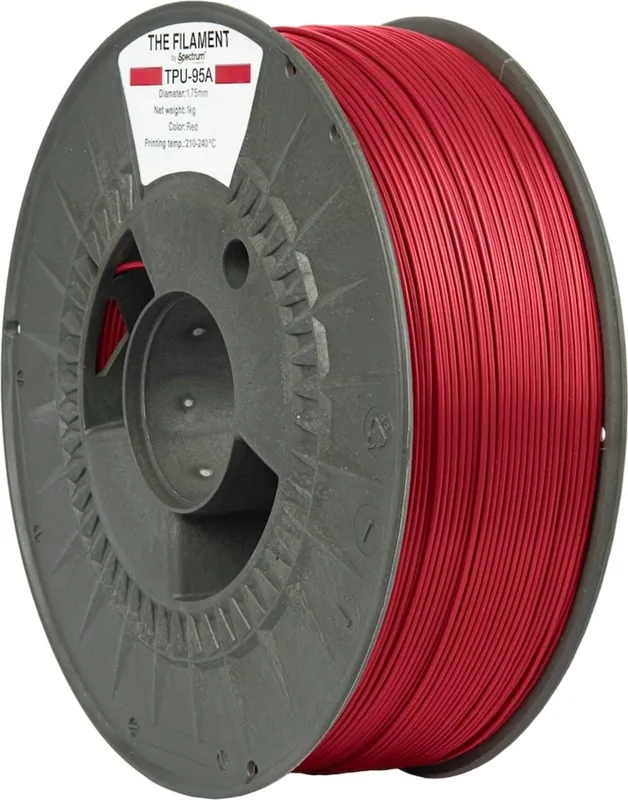 Speciální Cena The Filament TPU-95A Red, 1,75 mm / 1000 g