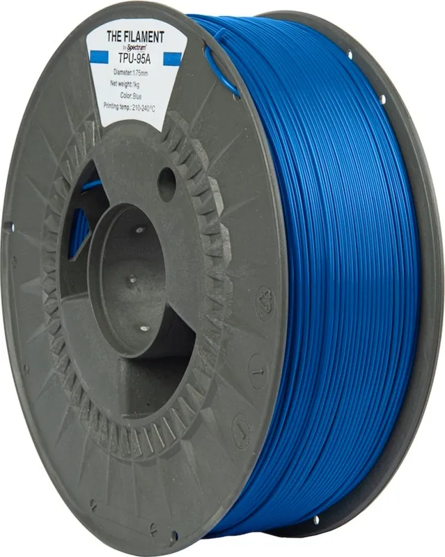 The Filament TPU-95A Blue, 1,75 mm / 1000 g Akční Nabídka
