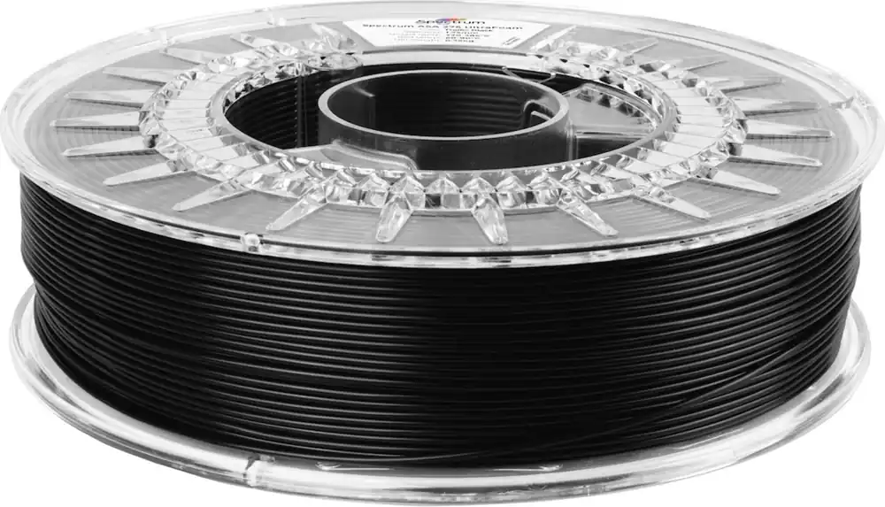 Levný Spectrum LW-ASA UltraFoam Traffic Black, 1,75 mm / 750 g