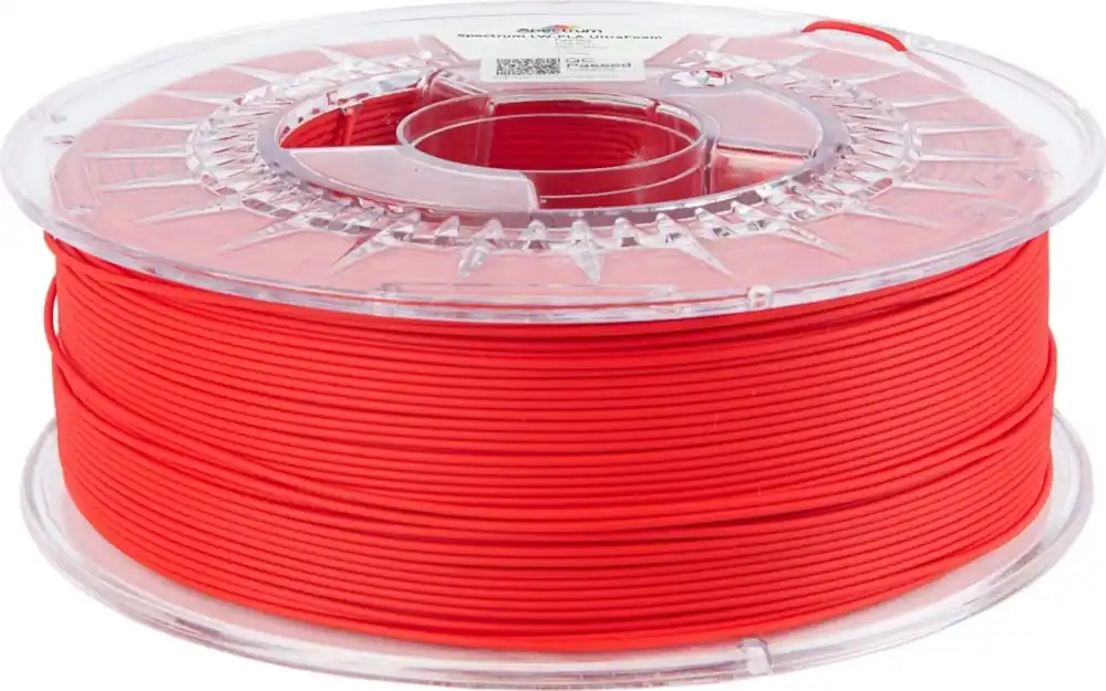 Sezónní Sleva Spectrum LW-PLA UltraFoam Pure Red, 1,75 mm / 750 g