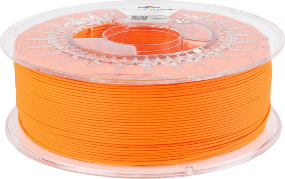 Spectrum LW-PLA UltraFoam Lion Orange, 1,75 mm / 750 g Přímo Od Výrobce