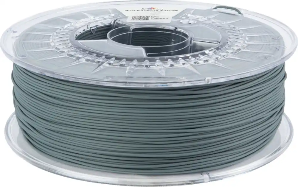 Víkendová Akce Spectrum LW-PLA UltraFoam Dark Grey, 1,75 mm / 750 g
