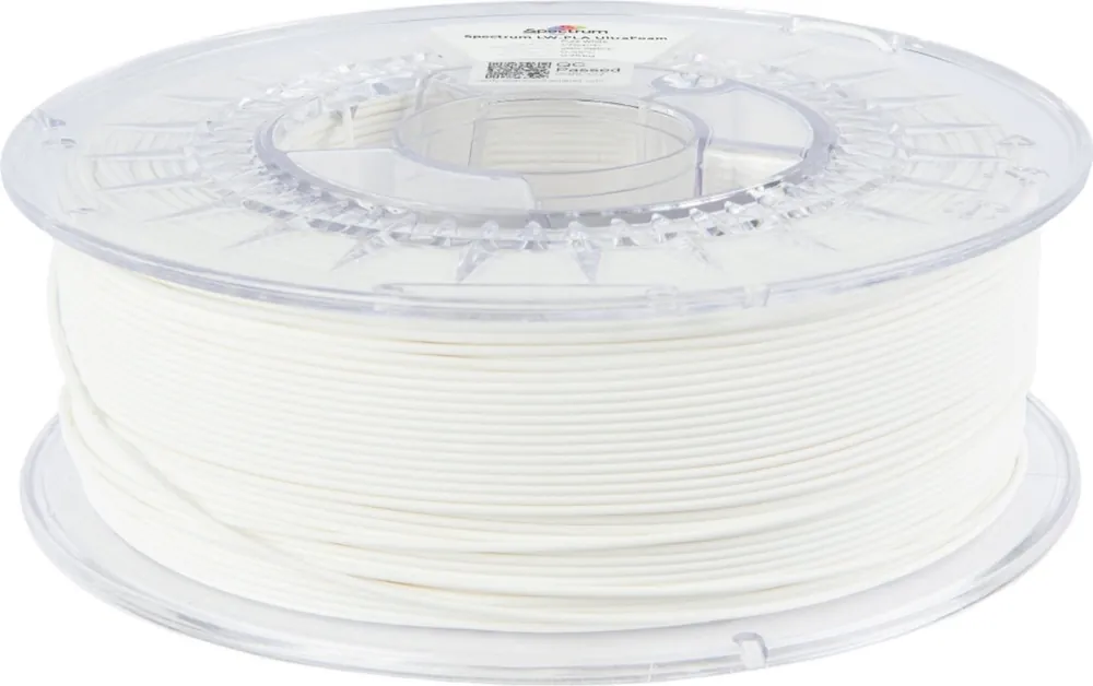 Spectrum LW-PLA UltraFoam Pure White, 1,75 mm / 750 g Ověřený