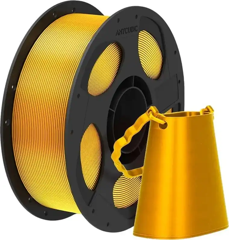 Sleva Anycubic PLA Silk Gold, 1,75 mm / 1000 g