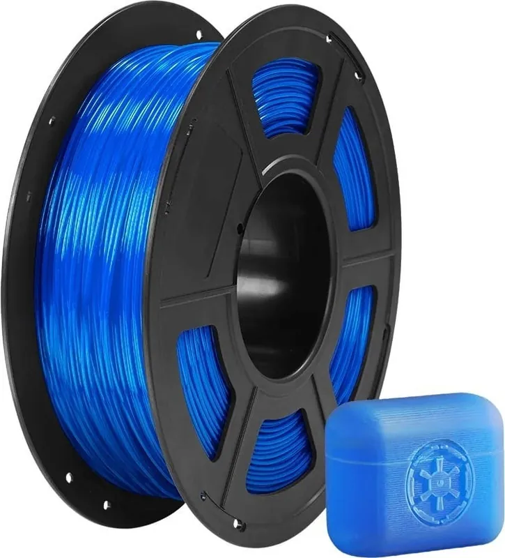 Anycubic TPU Clear Blue, 1,75 mm / 1000 g Bezpečná Platba